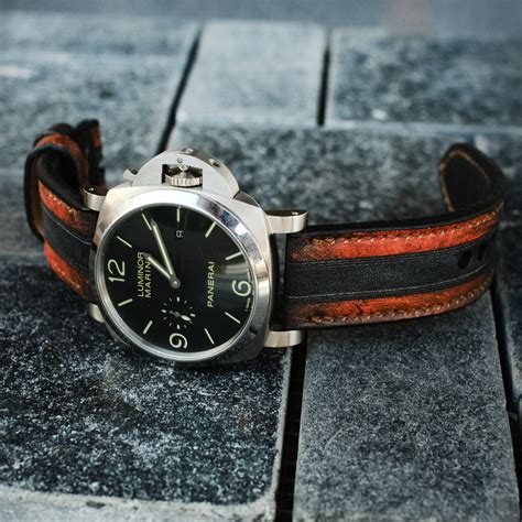 exotic panerai straps|Panerai watch bands.